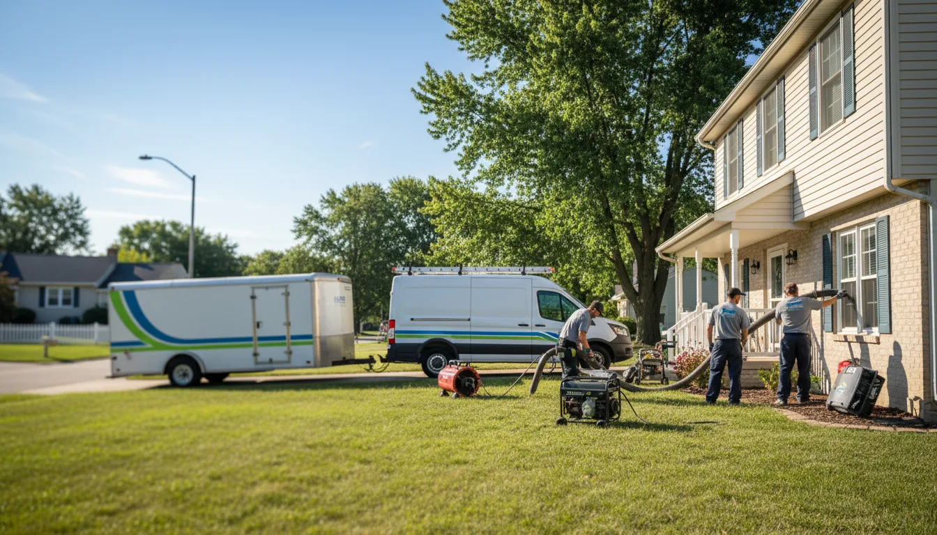 Flooded Basement Restoration And Cleanup With Repair in Inavale, NE near me